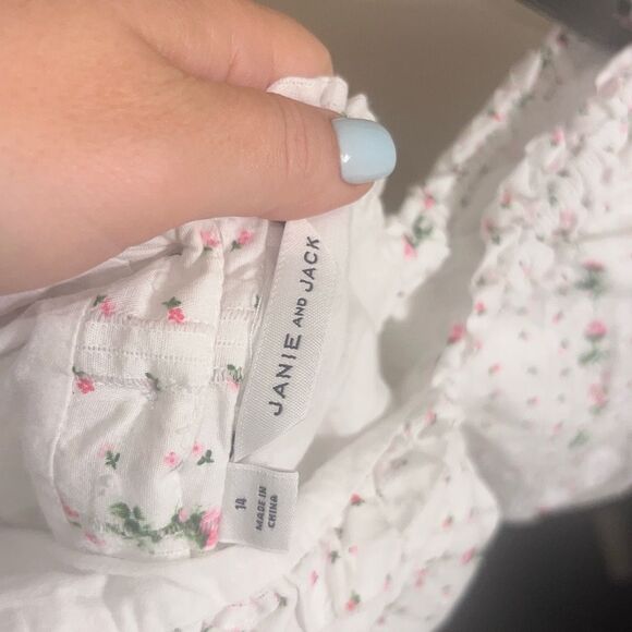 ✨Janie and Jack Girl's Dobby Sz 14 Top✨ - Picture 7 of 7